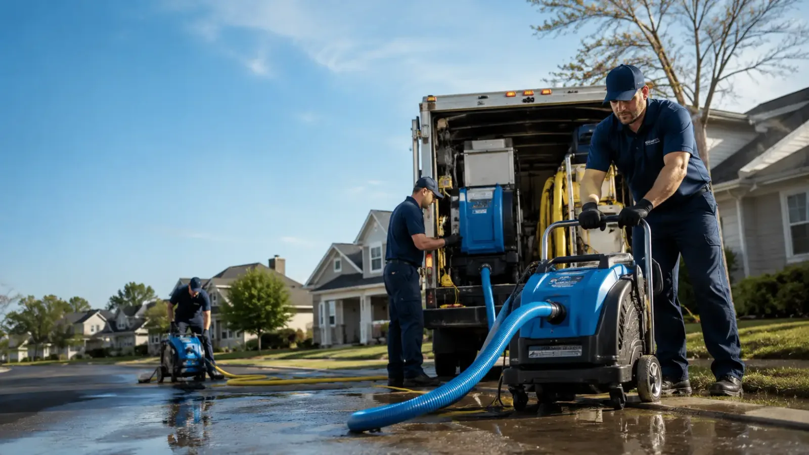 Flood Damage Cleanup in Rodney, MI